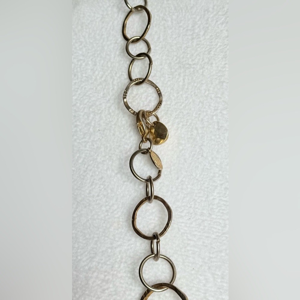 🟡 Cookie Lee 20” Gold Tone Link Necklace - Picture 9 of 11